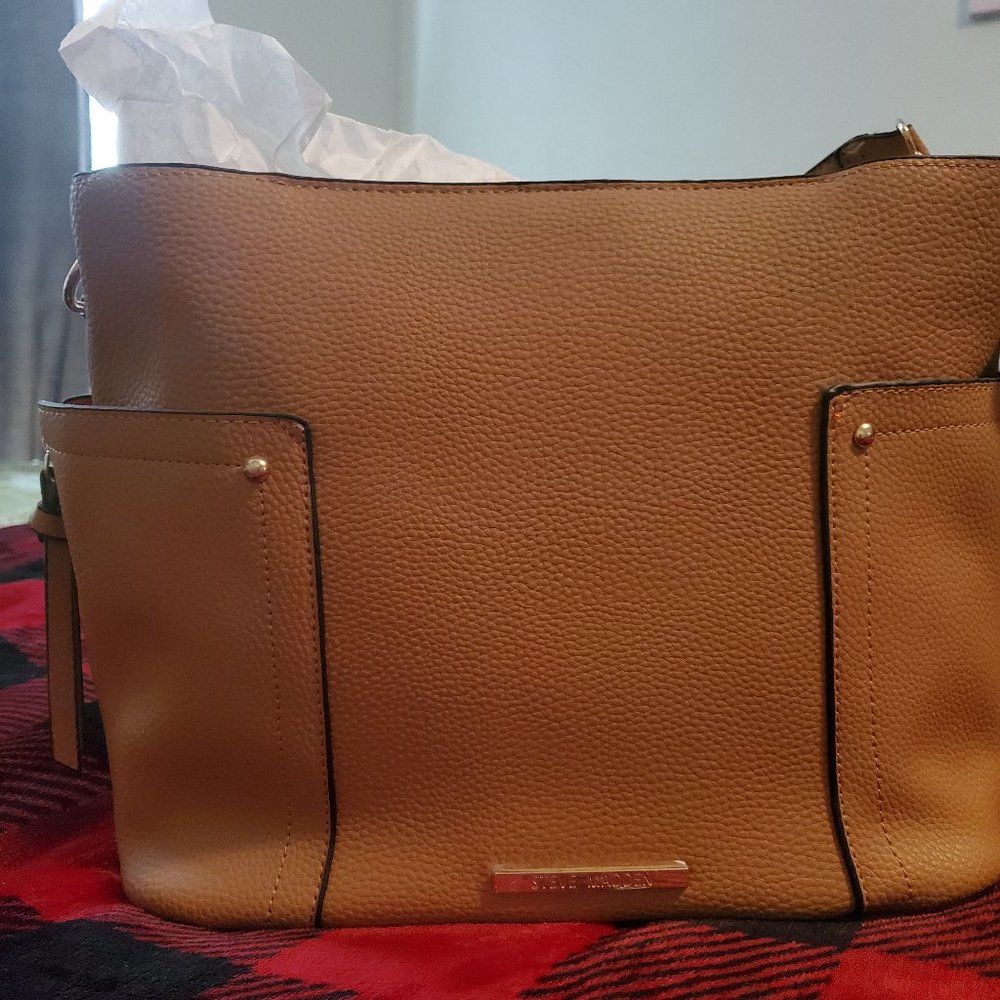 Purse, Steven madden, camel color
